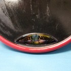 The Outlander Offworld Percussion Practice Drum Pad 9  Red W electrostar Glow St