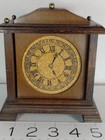 Vintage Coasters Wood Cork Set Of 6 By Enesco 70   s Roman Numerals Clock