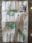 Vintage Lincoln National Forest Map 1967     Smokey The Bear     New Mexico 32   x21   