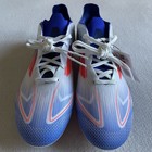 Adidas F50 Pro Fg Men Size 9 5 White Blue Soccer Cleat