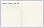 Royal Viking Line Ship Under Golden Gate Bridge San Francisco Ca C1978 Postcard
