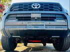 Apc21 - Custom  trd  Skid Plate Fits 24-25 Tacoma-gas Models Only-black With Red