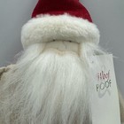 Woof And Poof Santa Shelf Sitter Doll Christmas N248r With Tag -no Year Button