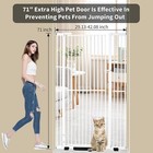 71 Inch Extra Tall Pet Gate Baby Gate  Extra Wide Adjustable 29 92 -43   Pressur