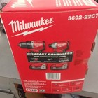 Milwaukee M18 Compact Brushless 2-tool Combo Kit 3692-22ct