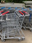 Shopping Carts Double Basket Lot 10 Small Metal 2 Tier Grocery Store Express