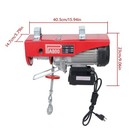 Mini Electric Hoist Pa800 1760lbs 110v 1350w 328ft 100m Wireless Remote Control