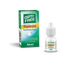 Alcon Opti Free Rewetting Drops Replenish Moisturize Refresh Lens 10ml 3 Pack
