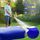 400 L 105 7 Gallon Water Storage Bladder  Foldable Portable Water Bladder Tank 