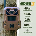 Moultrie Edge 3 Cellular Trail Camera 40mp Hd Photo Capture 1080p Lowglow F