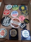 Vintage Advertising Pins Buttons Pin Back Lot Of 12