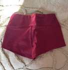 Purple Pixies Bar Shorts Child Medium Cm Gymnastics Dance Plum