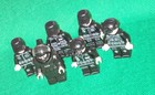 Set Of 6 Swat Officers Custom Minifigures  10 Guns  Police  Lego 