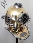 Boston Brass Antique Scuba Deep Diving Helmet Mark V Us Navy Divers Vintage Gift