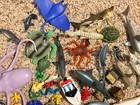 Sharks Whales Fish Octopus Playmobil Etc Figures Bath Toys Huge Lot    114