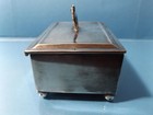 Antique Sterling Silver Terrier Trinket Box - Weight Is 161 Grams - Beautiful