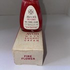 1960   s Era Avon Nail Polish Enamel Cream Retro Vtg Nos With Box  Fire Flower