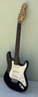 Squier Bullet Stratocaster By Fender Electric Guitar Black 6 String Used