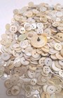 Huge Mother Of Pearl Button Lot Vintage To Antique Shell Clothing Estate 1 7lb
