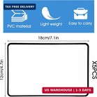 5pcs Full Page Magnifying Sheet For Reading  3x Lightweight Optical Fresnel Lens
