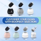 Toilet Brush And Holder Set  Silicone Toilet Bowl Cleaner Brush  Bathroom Cleani