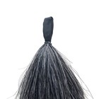 Y j Tails Dark Grey Natural Loop Top Tapered Bottom 28-30  Horse Tail Extension