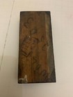 Antique Letterpress Printing Block Church Candle Stand