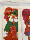 5 Vintage 70s Adorable School Valentine s Day Exchange Cards Lot Nos