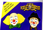 Ringling Bros Barnum Bailey Sears Circus Clowns Sticker Lot Greatest Show Vtg