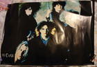 Vtg 1985 The Cure Poster Original Head On The Door Promo Paul Cox Mint Unhung
