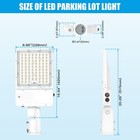 Led Parking Lot Light 150w 120w 90w Adjustable 3cct 3000k 4000k 5000k  Dimmable