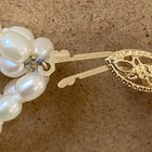 Freshwater Pearl Necklace 5 Strand 14k Filigree Clasp