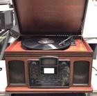 Crosley Model Cr2405c-pa Turntable  cd Recorder  cassette  am-fm Nice 