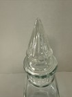 Vintage Brachs Starlight Mints Decanter jar - No Label 12 1 2    Tall