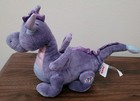 Ganz Webkinz Stormy Dragon Hm634 Plush Toy Purple Iridescent 8-inch No Code