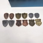 Metal Fantasy Coin Set  180 Pcs  Shield Design For Board Games Rpg D d Larp