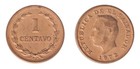 El Salvador 1 Centavo-25 Centavos 6 Pieces Full Set  1943-2000  Km  135-157  Xf