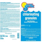 In The Swim Granular Pool Chlorine - Di-chlor Pool Shock - 2 Pounds