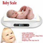 44ibs Electronic Digital Baby Infant Scale Lcd Display Abs Weight Grow Baby Pet