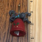 Thimble Painted Gray Carousel Horse Christmas
