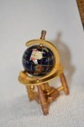 World Globes And Maps   Mini Tabletop  World Globe   Stand