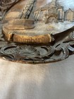 Vintage Nurnberg  Germany Faux Wood Resin Wall Hanging 8 5   round  18  Obo 