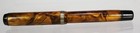 Vintage Waltham Fountain Pen-waltham Du-o-way 14k Nib -brown Marbled-untested