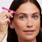 Tweezerman Pink Perfection Pointed Slant Tweezer Precision Eyebrow Tool New