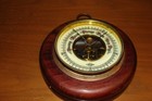 Vintage Atco Weather Barometer Beautiful Markings Hardwood   Pre-war Germany