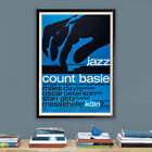 Count Basie - Miles Davis - Oscar Peterson - Stan Getz Jazz Poster - K  ln - 1960