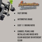 Lime Line Automotive White Basecoat Paint - 1 Pint