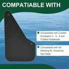 Paddle Boat Rudder Kit For Sundolphin Pedal Boat 2  3  4  5 Seater Sea Hawk