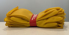 New Pack Of 10 Pairs Reusable Vgo Yellow Long Household Cleaning Gloves - Medium