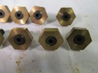 10 Mitee-bite Products Mb-4 Fixture Clamps Eccentric Cam Action 1 4-20 Hex Brass